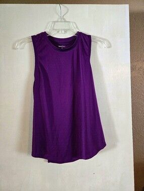 Santiny Purple Performance Sleeveless Tank